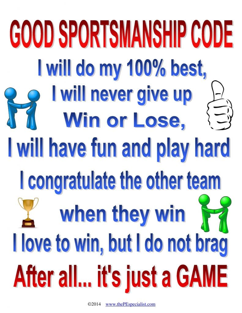 Good Sportsmanship Code