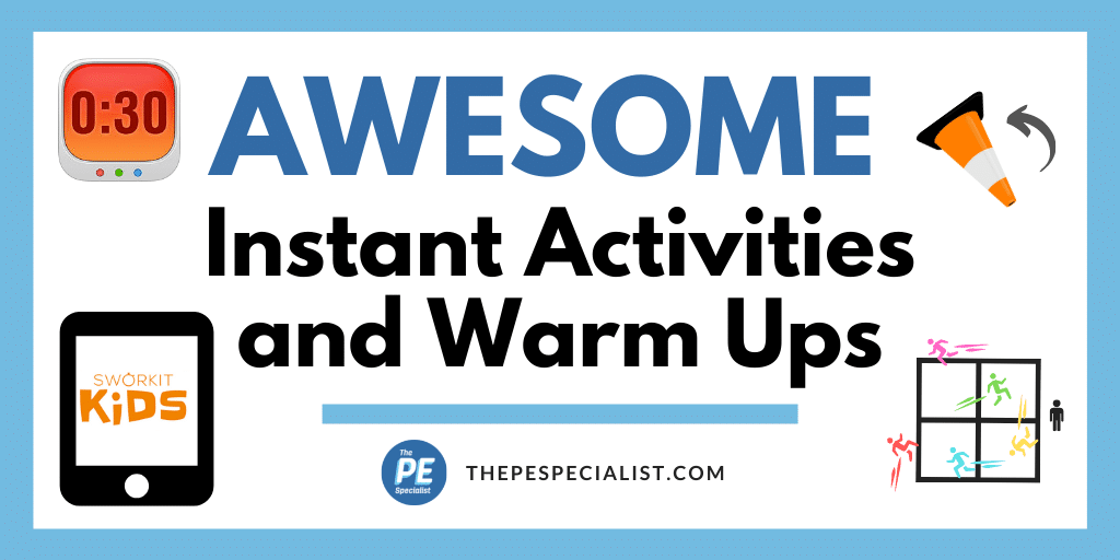 PE Warmup Games - Reaching Teachers  Gym games for kids, Physical  education games, Substitute teaching