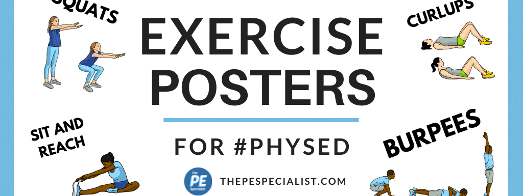 Exercise Posters for PE