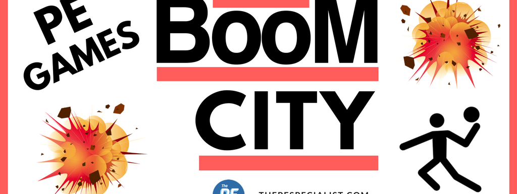PE Games: Boom City | A Fun Throwing Activity |