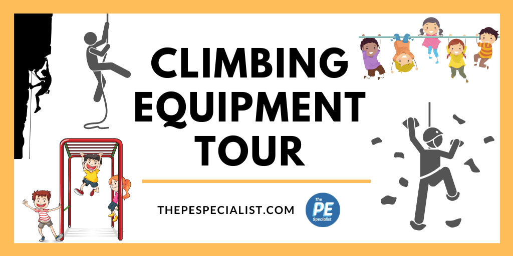 Climbing Equipment Tour of My Gym Rock Climbing Wall, Rope Swing