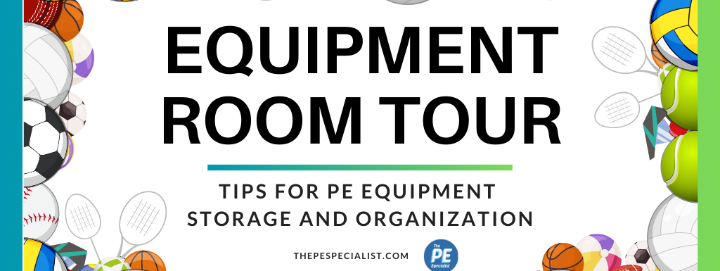 Gym Equipment Room Tour | Organization and Storage Tips for PE Teachers |