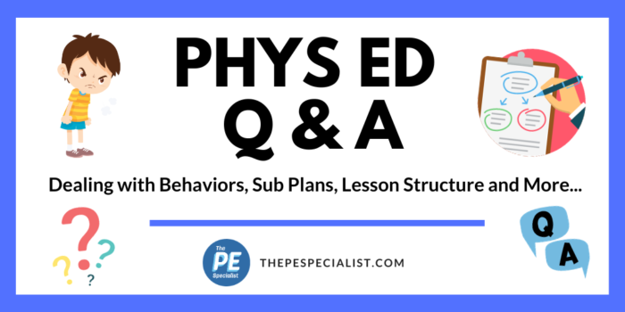 lesson plans for physical education for elementary