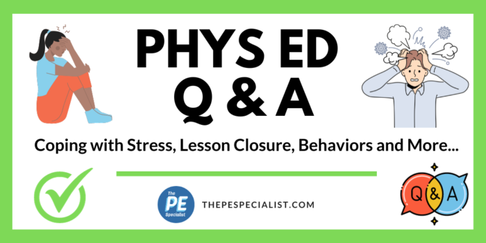 special education pe lesson plans